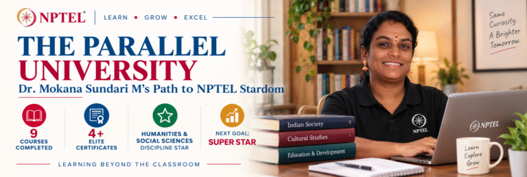 The Parallel University: Dr. Mokana’s Path to NPTEL Stardom 