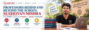 Professors Behind and Beyond the Screen: Sushovan Mishra