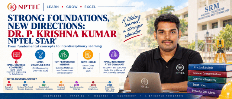 Strong Foundations, New Directions: Dr. P. Krishna – NPTEL Star