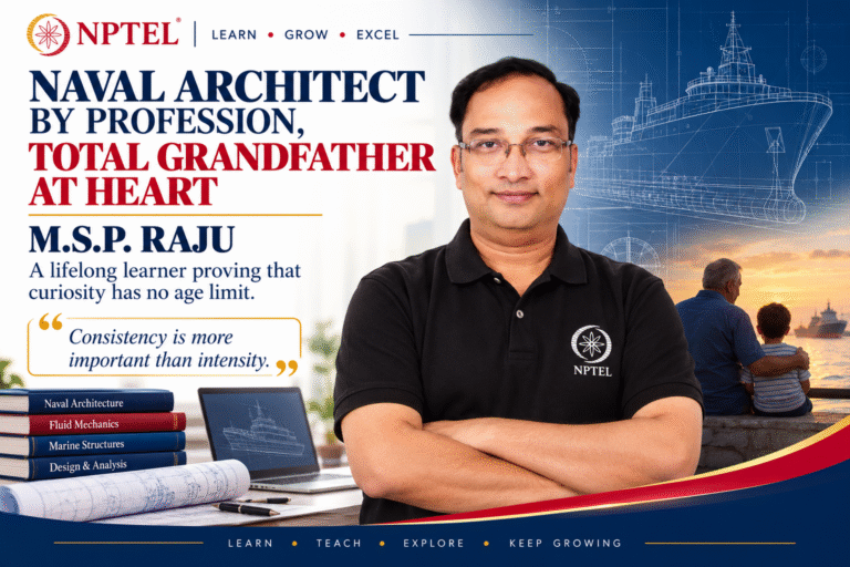 Naval Architect by Profession, Total Grandfather at Heart: M.S.P. Raju